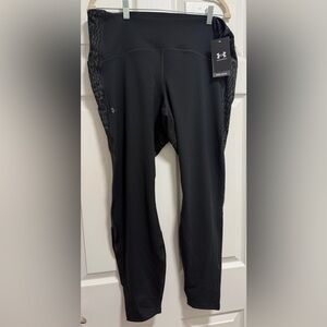 Under Armour UA Rush Black Compression Leggings